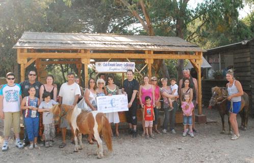 Autisme PACA et le Kiwanis Joséphine Baker au Pony's ranch.