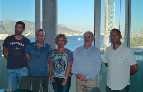 Makki Boutekka, David Guengant, Joëlle Arnal, Marc Vuillemot, Yves Gavory