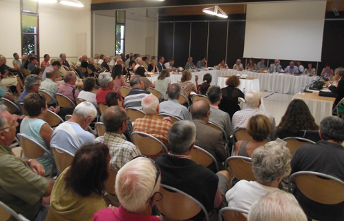 Le conseil municipal est déroulé mercredi soir à la salle Polyvalente.