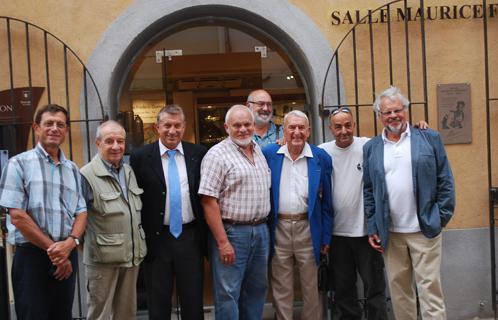 Le président de la FFESSM a rendu visite à Daniel Alster et l'équipe du musée Frédéric Dumas avec le rédacteur en chef du magazine de la fédération Subaqua.