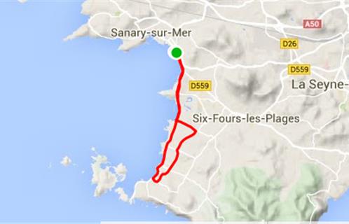 Le parcours10 km