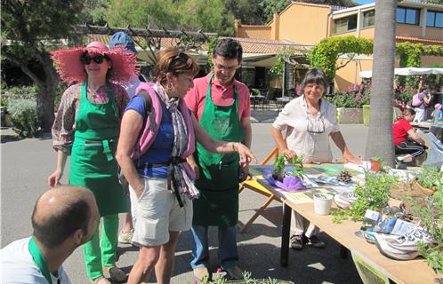 L'échange des premières plantes