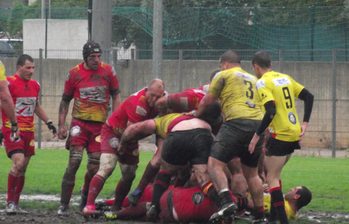 Un match très engagé, et l'accession en fédérale 2 pour les six-fournais.