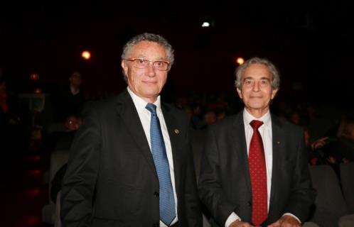 Gérard Bocquet et Jean-Paul Catherineau les Présidents des deux clubs Rotary