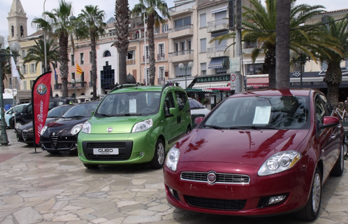 Le salon de l'automobile à Sanary.