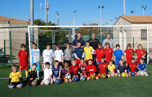 Durant les vacances, place au stage au Six-Fours le Brusc F.C.