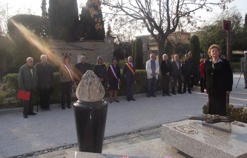 Le Souvenir Français a rendu hommage aux victimes de la fusillade de la rue d'Isly.