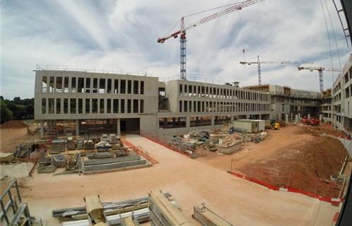 Le site en voie d’achèvement. (Photo Catherine Buisson)