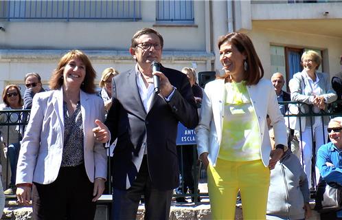 Hélène Rigal, J.S Vialatte et Sandra Torres.