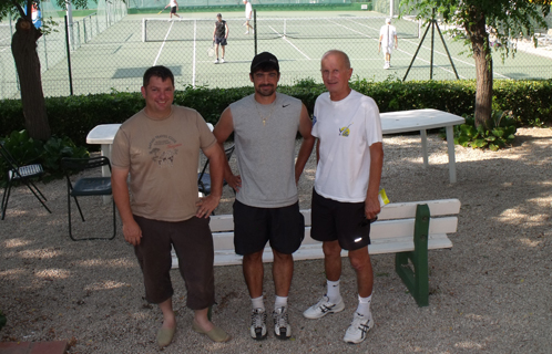 Pierre Alain FIlippi, Stéphane Calabrèse et Maurice Fernandes