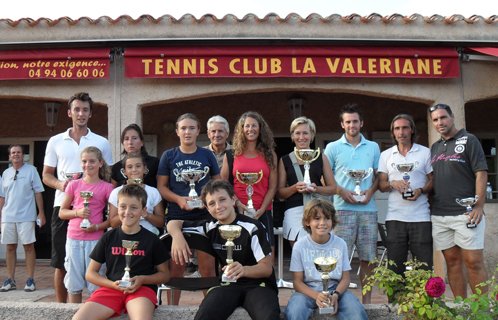Fin de tournoi pour le Tennis club de la Valériane qui aura accueilli 380 participants.