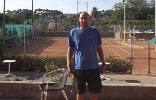 Guillaume Joseph, arbitre adjoint et entraîneur du TC La Valériane promet de belles affiches pour ce tournoi open 2011.