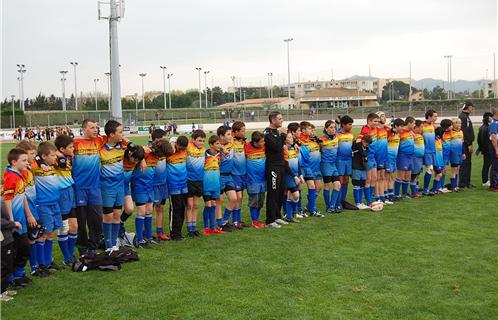 Les jeunes six-fournais qui participèrent au tournoi 2009