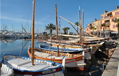 Le magnifique port de Sanary.