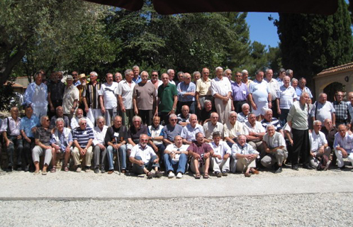 Les retrouvailles annuelles des anciens élèves de M. Dumerc au Centre Azur.