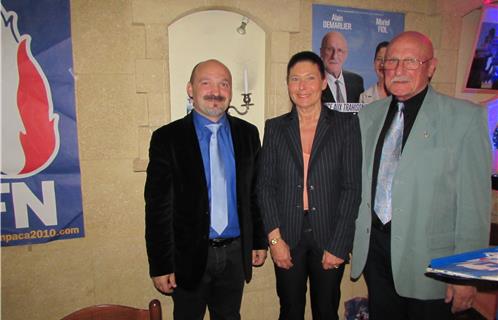 De gauche à droite, Frédéric Boccaletti, Muriel Fiol et Alain Demarlier