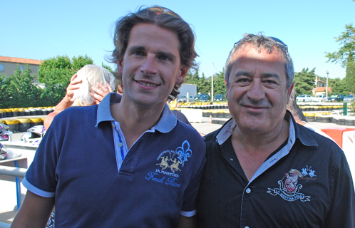 Bernard Papazian et Grégory Chovelon.