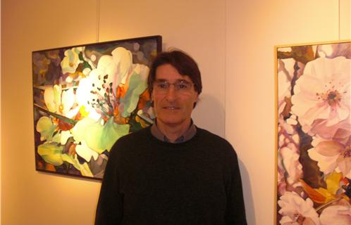 L'artiste peintre Christian PELLETIER.