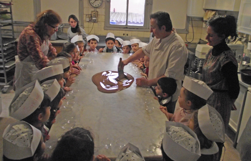 La boulangerie Beaurepaire  a accueilli des scolaires.