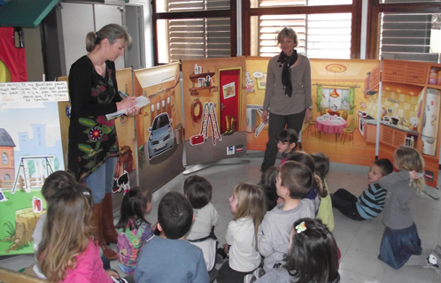 A l'école maternelle de Portissol, les enfants sont actuellement sensibilisés aux dangers domestiques.