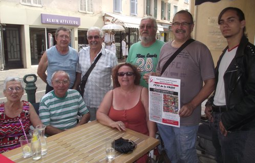 Les inscriptions sont ouvertes pour la Fête de la Cride organisée par la section Ouest Var du parti communiste. 