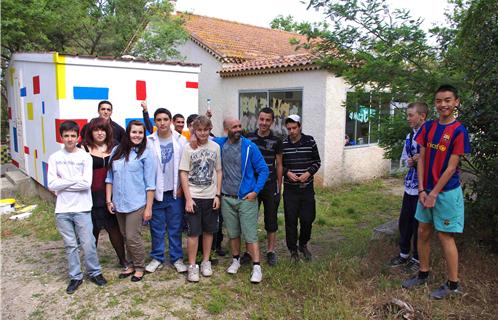 Denis Mainetti et les jeunes