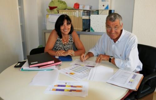 Annick Martin et Philippe Von Euw