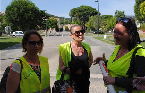 La délégation du collectif des Gilets jaunes reçue par le Maire