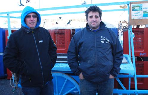 Le premier prud'homme (Eric Féraud) avec son cousin sur la droite, un autre Eric.