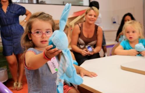 Jade et son Doudou de l'école