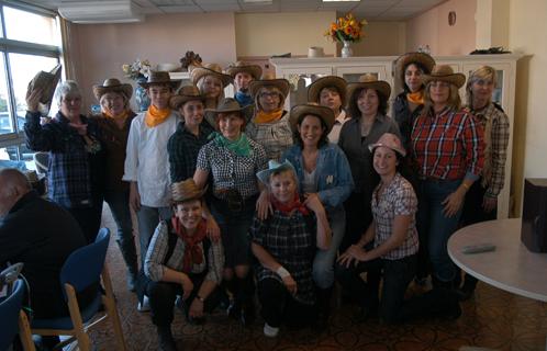 Ambikane western à la fondation Lelièvre, et l'équipe a réussi son pari.