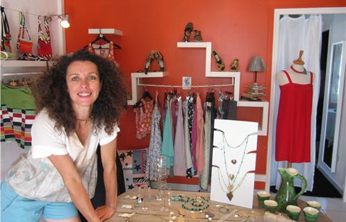 Krystel Chambon, la responsable des boutiques Talents du Sud