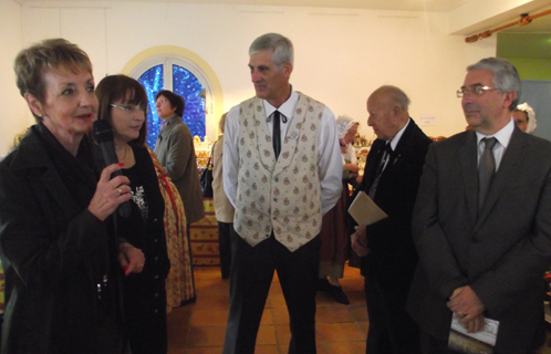 L'inauguration de la foire aux santons de Lou Raioulet s'est déroulée samedi matin à la maison du Patrimoine.