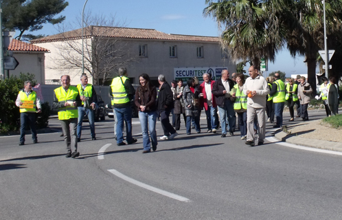 La manifestation a eu lieu samedi matin