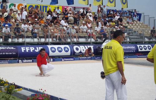 1/2 finale Masters de pétanque, Radnic contre l'Arménie