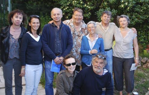 Claude Escarguel a accueilli avec ses amis Franck Jubelin.