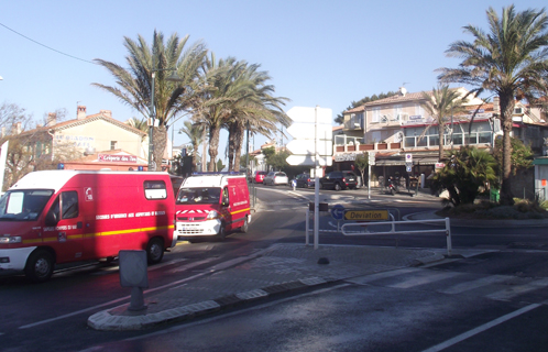 Une chute en vélo mercredi matin au Brusc. Les sapeurs pompiers de Sanary puis de Six-Fours sont intervenus.