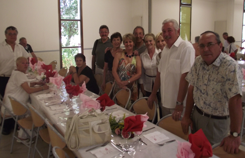 Le cercle de San Nari réuni une dernière fois avant la fête du nom de septembre.