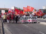 Toulon : Manifestation des employés de la Poste.