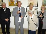 Vernissage de l'exposition d'Odette de la Salle à Bandol