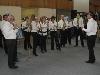 L'Orchestre Champêtre, formation de la Lyre Provençale, ici dirigée par Thomas Righi (fils de Dominique)