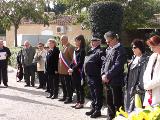 Hommage à tous les morts pour la France à Sanary