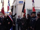 Inauguration de la place des Poilus et du rond-Point Lazare-Ponticelli à Sanary