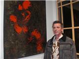 Vernissage de l'exposition de peinture de Pierre Quinon