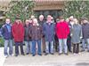 Ils étaient plus d'une dizaine devant la mairie