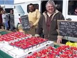 Première foire de la saison sur le port