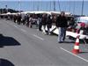 La foire se déroulait toute la journée sur le port du Brusc