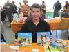Thierry Gousau, auteur et éditeur a été invité par les classes de maternelle qui travaillent toute l'année sur son héros : Pitou