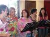 L'école de musique présente lors du vernissage