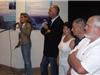 Lors du vernissage de "l'homme sous la mer" Nathalie Bicais a expliqué l'objet de l'écomusée
